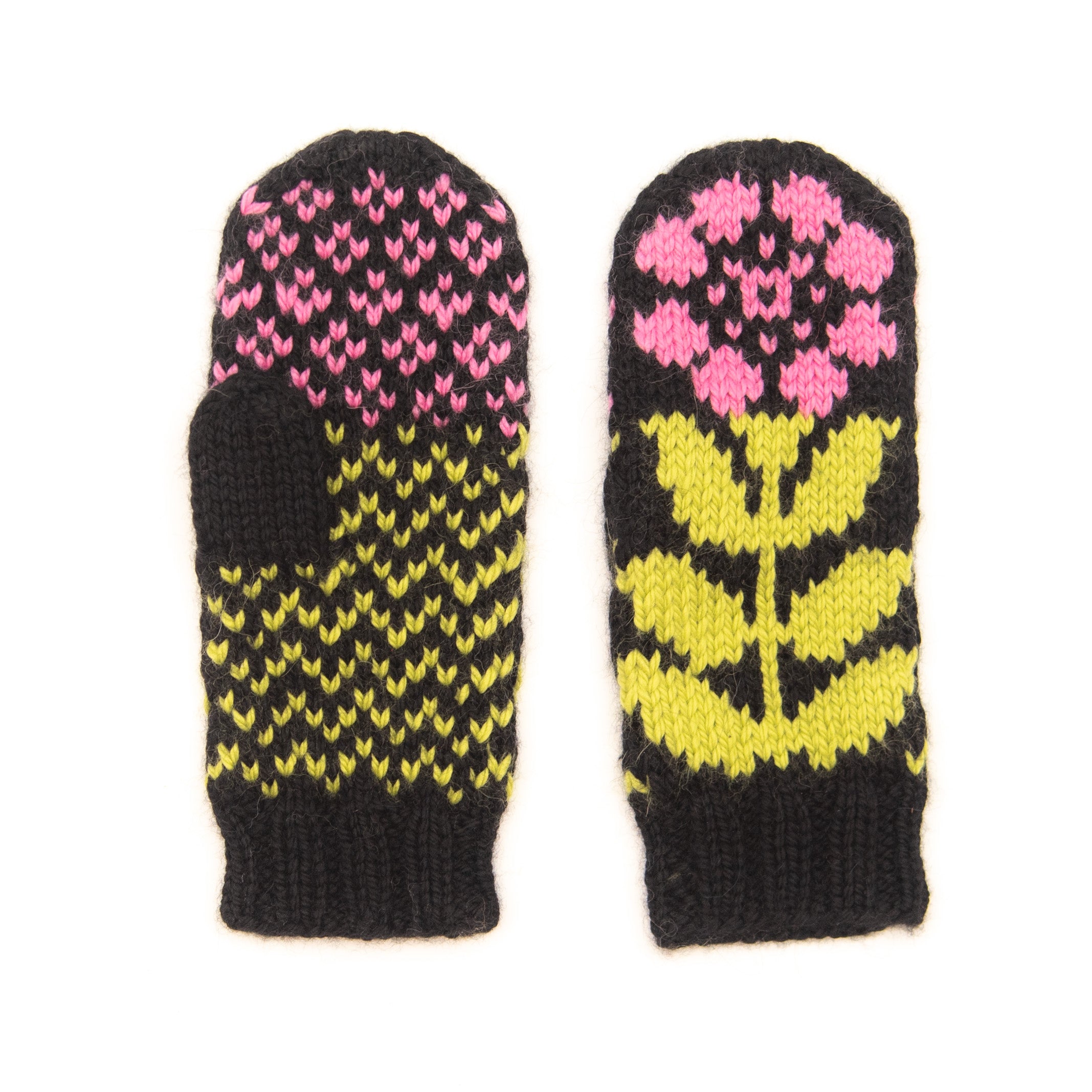 Tussie Mussie Mitten Knitting Kit