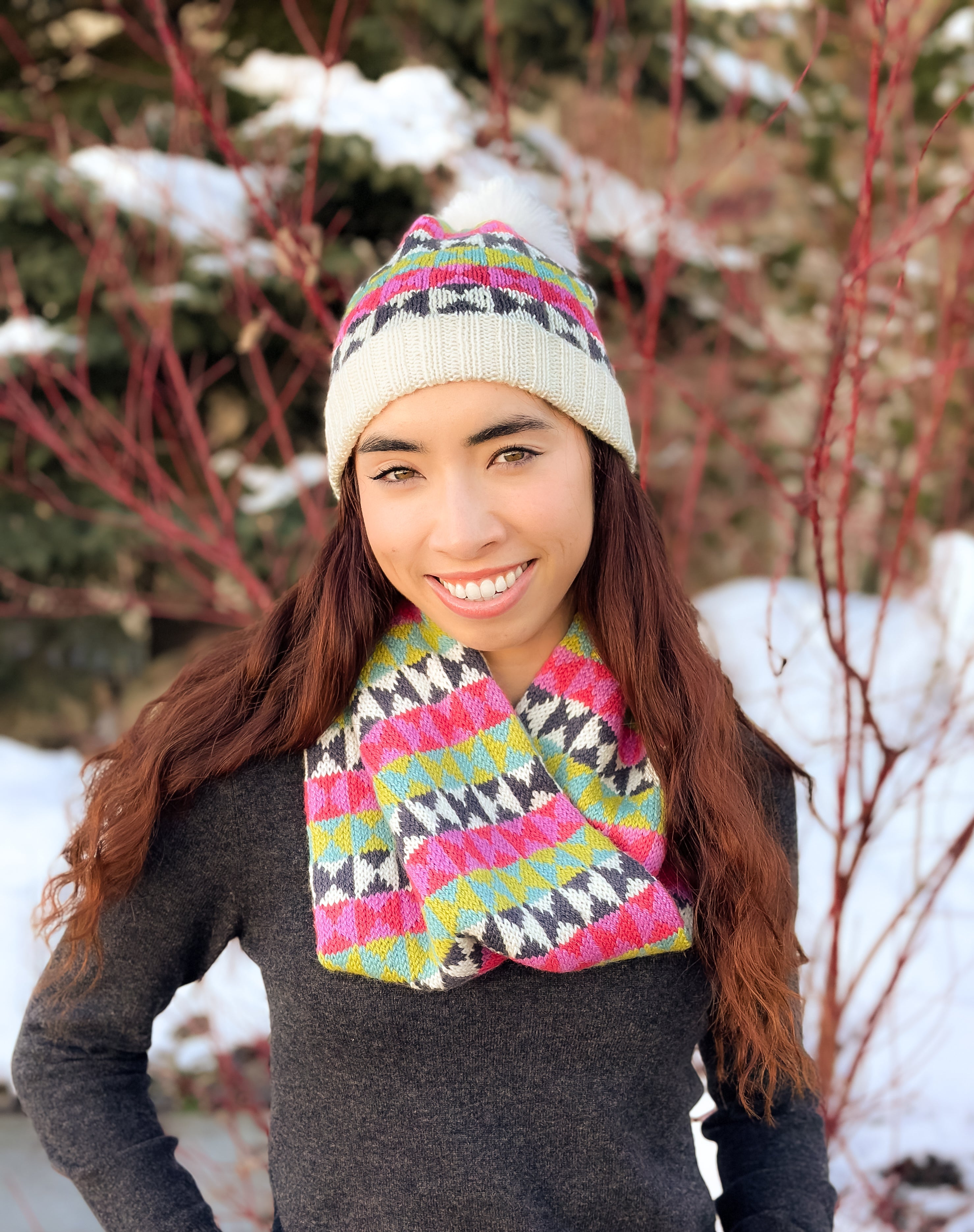 A. Opie Designs - Vandiver Hat and Cowl Kit