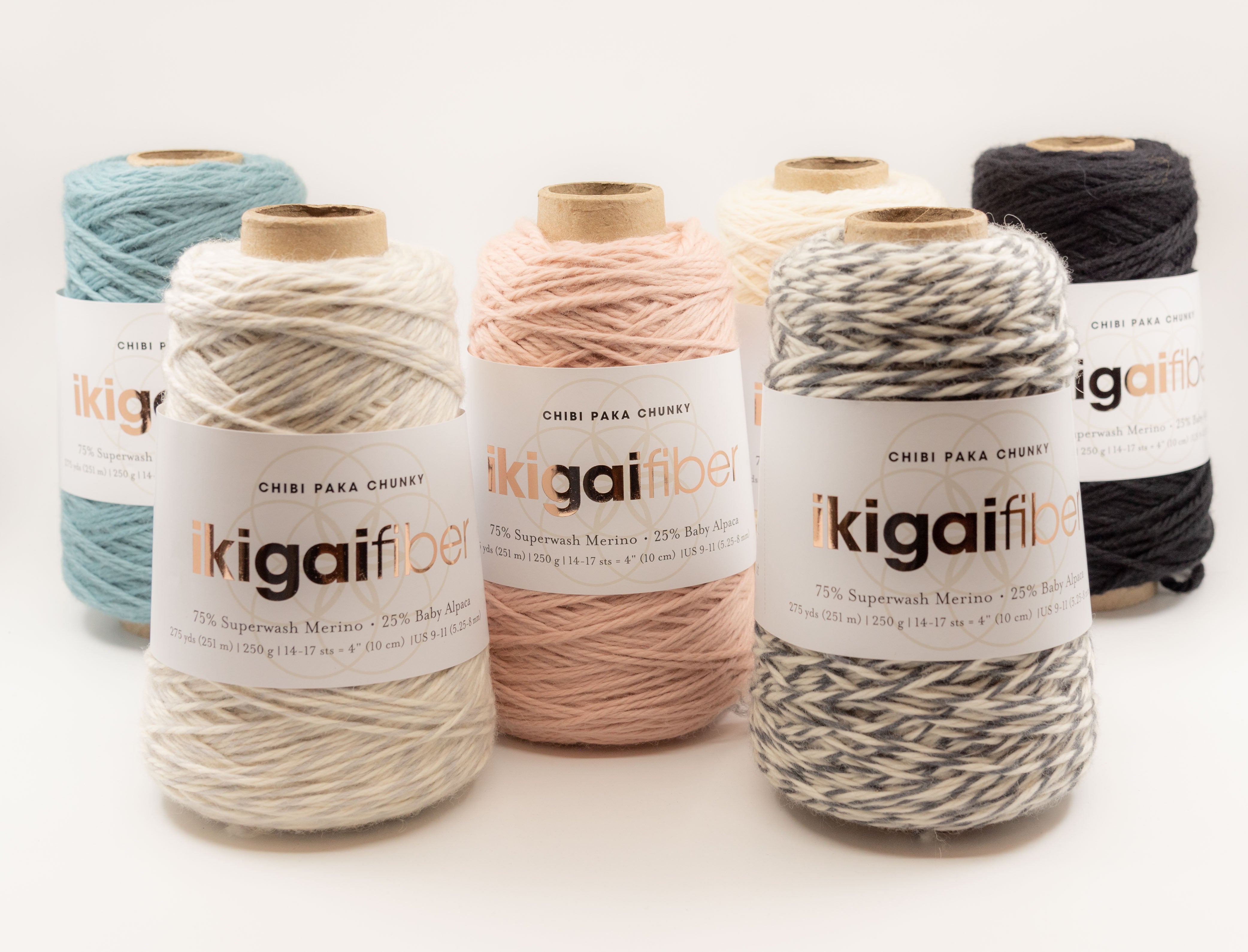 Wholesale Fiber: Chibi Paka Chunky Yarn (250 g cones)