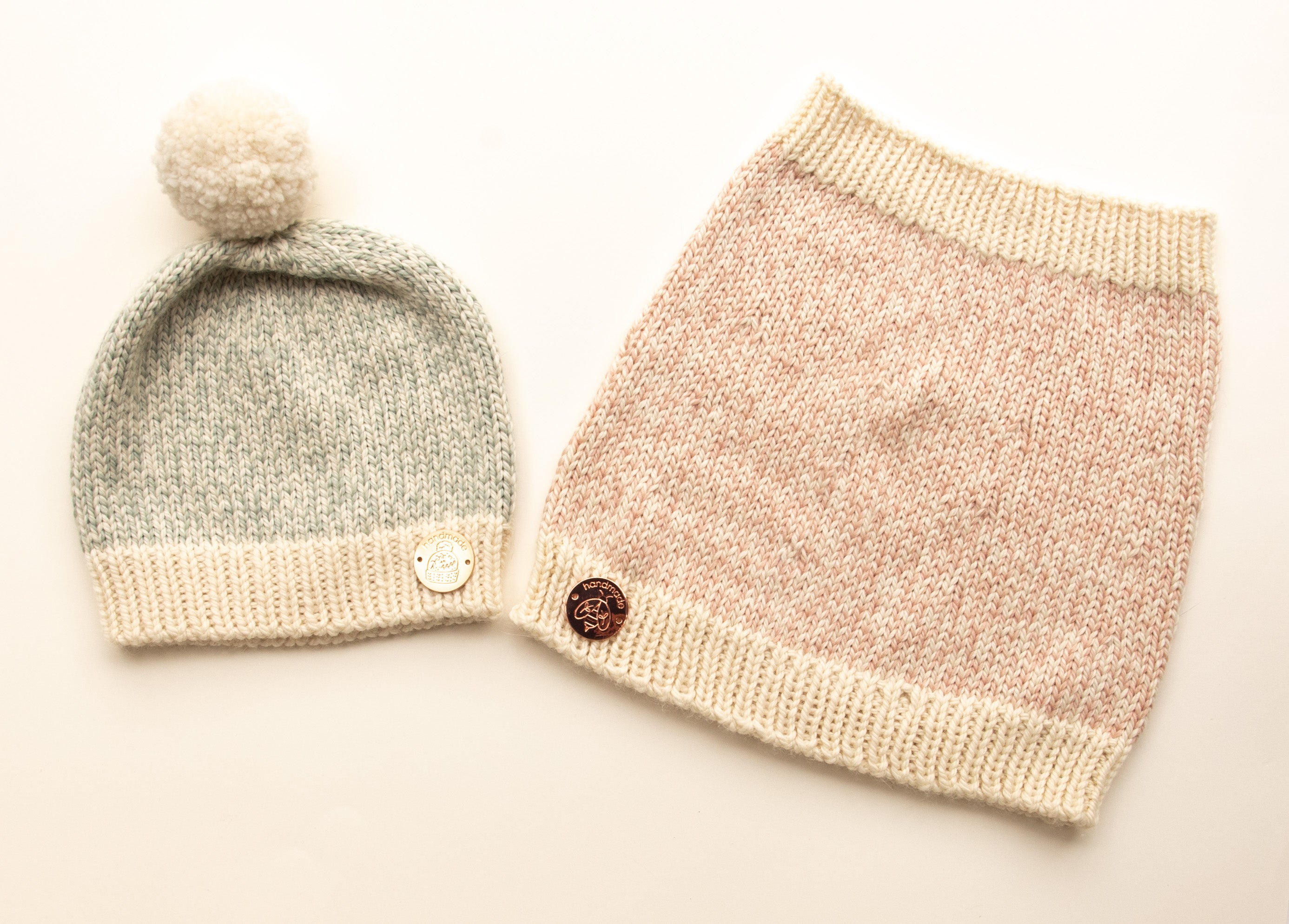 Wholesale Notions: Metal "Handmade" Tags (4 packs)