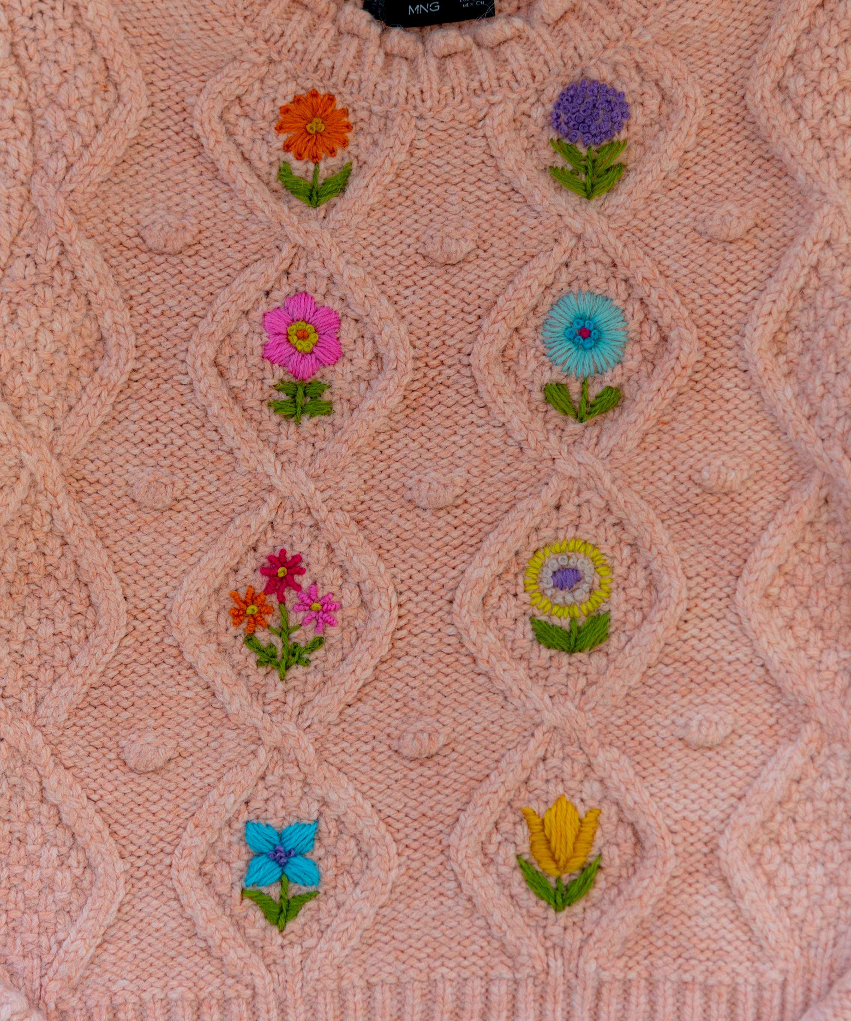 Scandi Flowers Stick & Stitch Embroidery Pattern