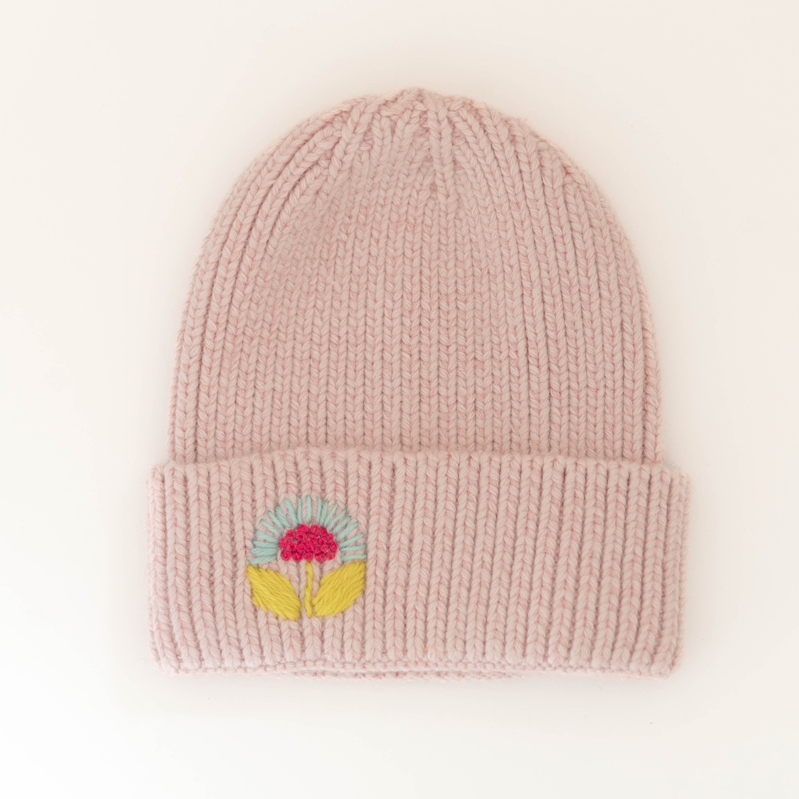 Scandi Flowers Stick & Stitch Embroidery Pattern
