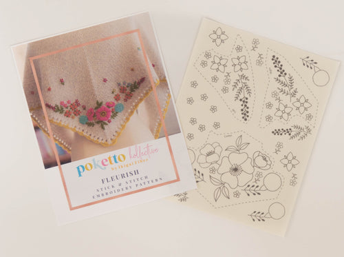 Fleurish Stick & Stitch Embroidery Pattern