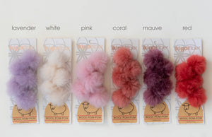 Wholesale Wool Pom-Pom (4 cm, 5 poms per package)